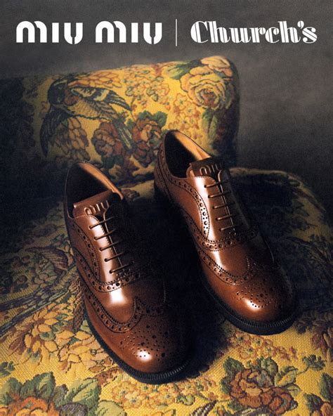 miu miu brogues|church's xmiu miu.